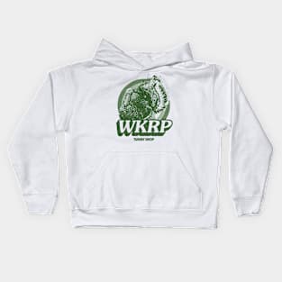 wkrp turkey drop Dollar Kids Hoodie